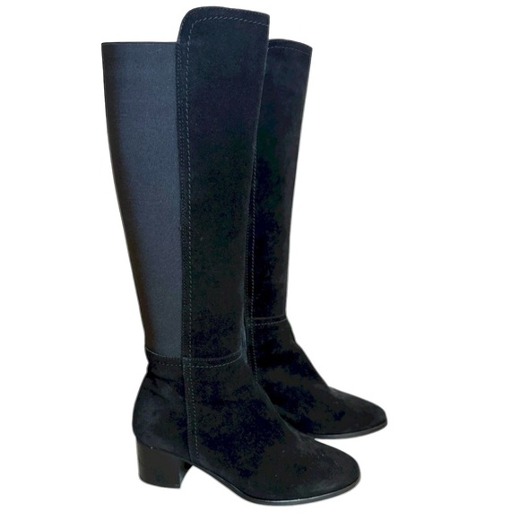 Aquatalia Nova Knee High Suede Boots Size 8.5 - Picture 2 of 14